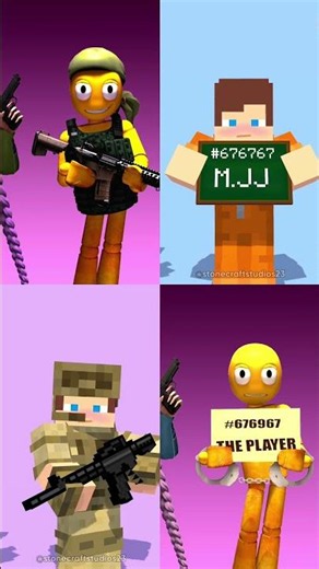 4 Friends (COMPLETE EDIT )🪖🥺😍💃 Kpop Demon Hunters vs Poppy Playtime 5 #gmod #trending #shorts
