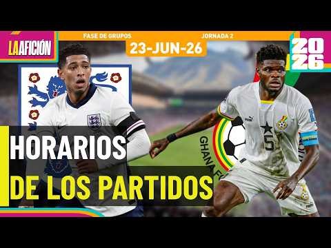 Horarios y dónde ver los partidos del Mundial de hoy 23 de junio 2026
