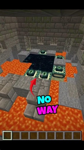 Minecraft Impossible Seed || Broken Portal Seed