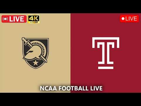 Army vs Temple LIVE HD | NCAA College Football WEEK 4 | NCAAF LIVE