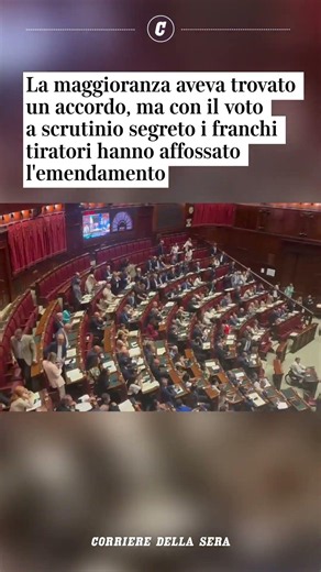 Bocciato l'emendamento della maggioranza sulle preferenze, esultano le opposizioni al coro di: «E...