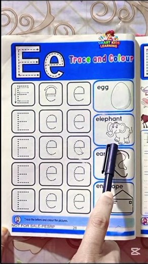 Learn Letter E | E for Egg 🥚 | Kids Learning Video