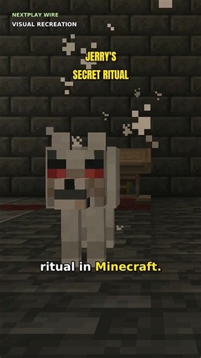 JERRY Has a SECRET RITUAL in Minecraft!