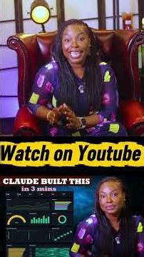 I Created a Full Dashboard in 3 Minutes Using Claude AI (No Code)