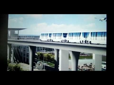 LAX Automated People Mover(SkyLink Train) is arriving soon when is grand opening until Summer 2026!