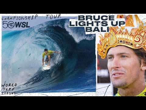 Bruce Irons charges thru ridiculous field, Slater's 10, pumping Padang - 2008 Bali Search | WSL50