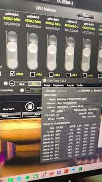 intel 9700K furmark stres testi. ThermalRight Assassin Spirit 120 V2Plus soğutucu Arctic MX-7 ile.