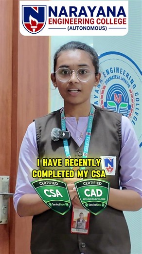NECN Student Achievement |ServiceNow CSA & CAD Certified @YouTube #necn #cse #csa #cad #servicenow