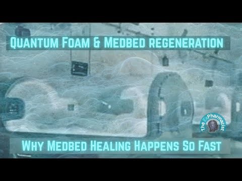 How Quantum Foam Enables Rapid Regeneration in Medbeds