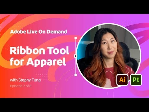EP 07: The Ribbon Tool For Apparel in Adobe Substance 3D With Stephy Fung