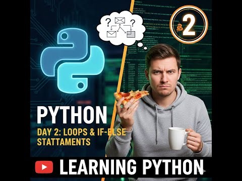 Learning Python Day 2 🔥 For Loop & If Else with Real Banking System Project