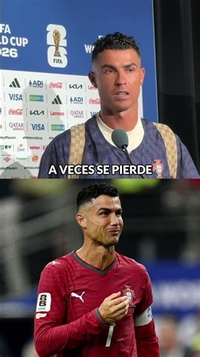 Cristiano Ronaldo se despide del #Mundial, asegurando que fue su última Copa del Mundo