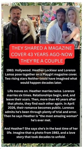 THEY SHARED A MAGAZINE COVER 43 YEARS AGO-NOW THEY'RE A COUPLE #splitup #splithappen #splithappens