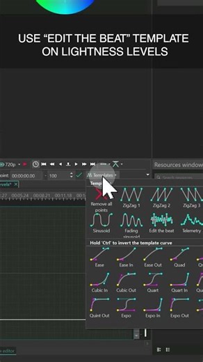 VSDC Audio Visualizer & Beat Flicker Effect