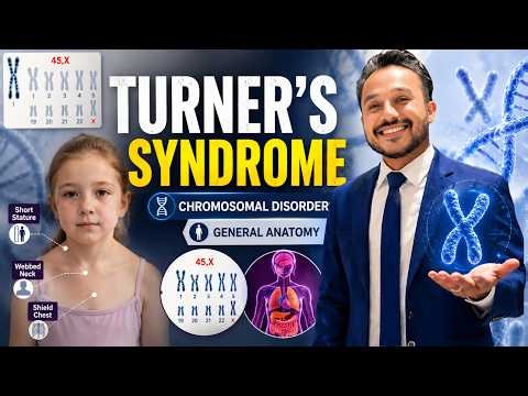 Turner's Syndrome General Anatomy | Chromosomal Disorders for MBBS 1st Year | Johari MBBS
