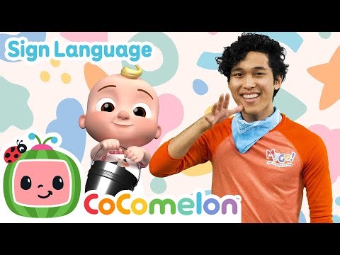 Old MacDonald 🐮 | CoComelon with ASL | 🖐️ Sign Language for Babies 🖐️