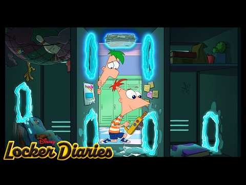 Buford's sandwich turns into a monster🥪 | Locker Diaries: Phineas and Ferb | @disneychannelanimation