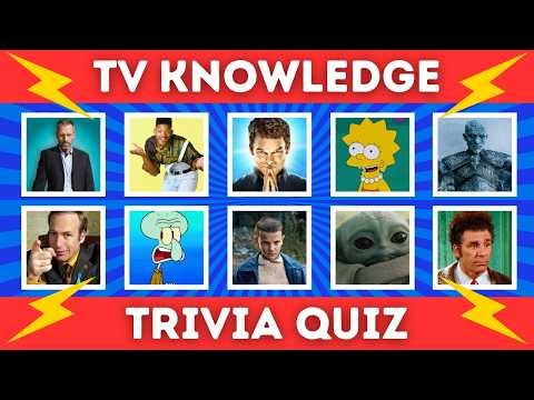 TV Show Trivia #1 || 30 Questions You Should Know || Test Your TV Show Knowledge Here!