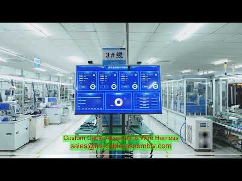 awg-40 micro-coax PTFE jacket high temp micro-coax bundle rapid prototyping 7 days FireWire Cable Ca