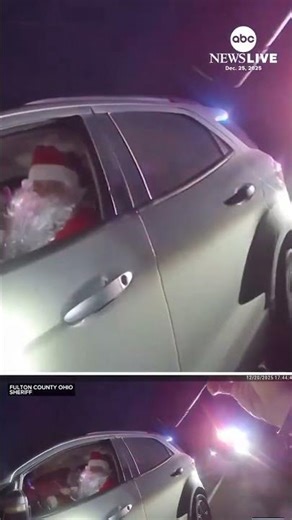 Santa Claus caught zooming through streets of Ohio