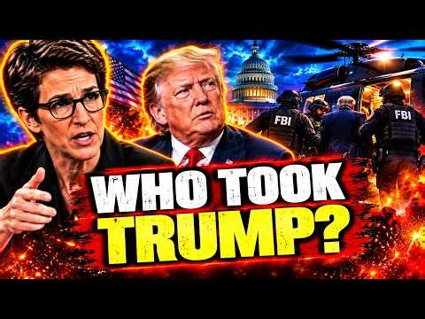 Trump’s Mar-a-Lago Raid: Why the Secret Service Helicopter Changes Everything | Rachel Maddow