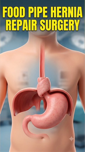Food Pipe Hernia Repair Surgery 3D Animation
