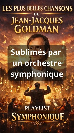 Jean-Jacques Goldman en Version Symphonique – Playlist Orchestrale 1h