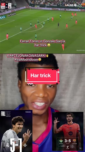 Ferran Torres vs Gonzalo Garcia: Epic Hat Trick Highlight