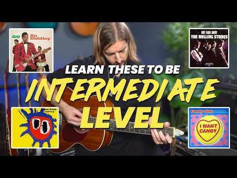 Learn THIS To Be Intermediate Level on Guitar