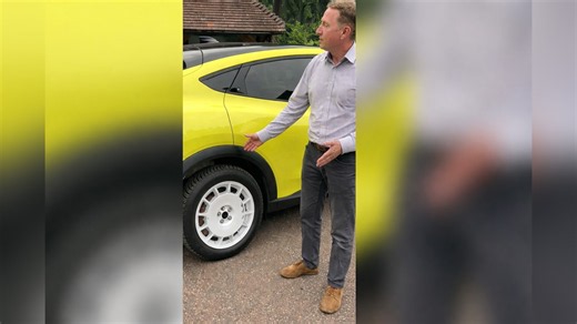 Reviewing the new Ford Mustang Mach-E Rally design