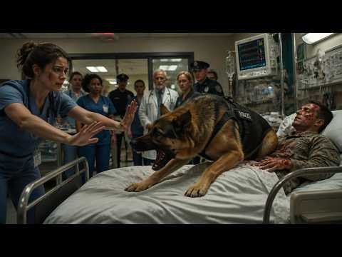 The K9 Guarded Him Like a Deadly Weapon—Until the Rookie Nurse Whispered a Single Code