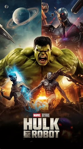 hulk boss2.0 on Instagram: "Robot Ne Hulk Ko Gira Diya… Phir 😈💥#ai #aihulk #desihulk #trendingreels #reelsinstagram . . . . . . 😱 Hulk gaya SPACE me 🚀 🤖 Alien planet par roboto ka kabza 💥 Phir Hulk ne dikhayi 🇮🇳 INDIA KI POWER 🇮🇳 Robot ne Hulk ko gira diya… lekin jab Hulk utha 🔥 to full ACTION MOVIE shuru ho gayi 😈💪 Agar aisi aur videos chahiye 👇 ❤️ Reel ko LIKE karo 👤 Page ko FOLLOW karo 💬 COMMENT me **INDIA 🇮🇳** likho Part–2 aur bhi zyada khatarnak hai 🔥🔥 . . Hulk HulkVsRob