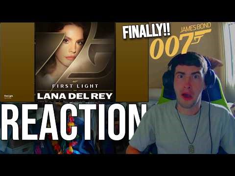 Lana Del Rey - First Light REACTION | She FINALLY Got Her 007 Bond Theme! 😭🍸