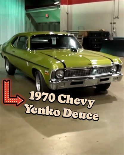 1970 Chevrolet Chevy Yenko Deuce Nova 350 LT-1 LT1 Engine 💚#cars #viral | My Car Story With Lou