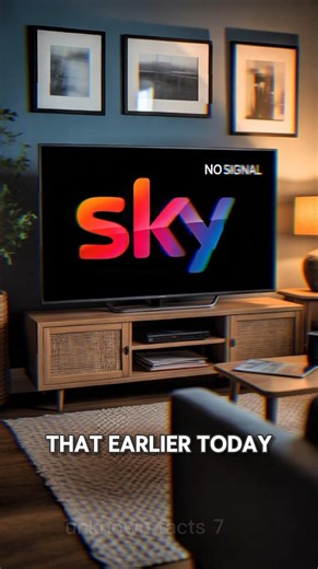 Sky TV Outage Across the UK — What Actually Happened Today #SkyTV #shorts #SkyOutage