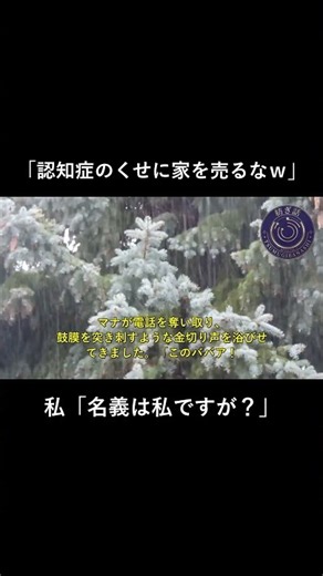 【スカッとする話】ハワイ帰りの息子夫婦「認知症のくせに家を売るなw」私「留守中に売却したけど？」→豪雨の夜に締め出され一家破滅w【朗読】【スカッと】 #Shorts