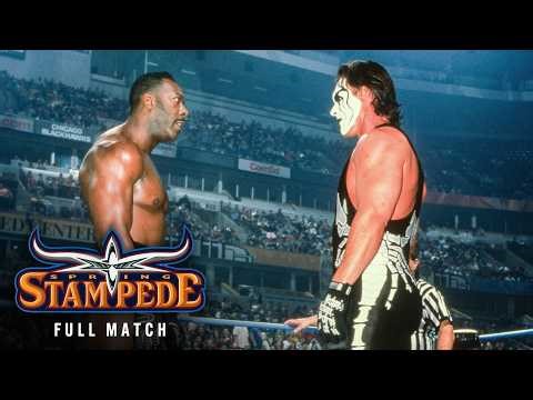FULL MATCH: Sting vs. Booker T: WCW Spring Stampede 2000