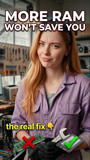 More RAM Won't Fix Your Slow PC — Here's What Actually Will