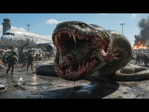 ANACONDA MOVIE (2026)BIGGEST ANACONDA ATTACKS ON AIRPORT