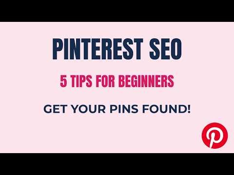 5 Pinterest SEO Tips for Beginners in 2026 | Get Your Pins Found