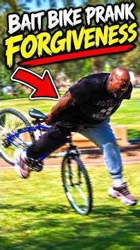 I Granted Him Forgiveness! Bait Bike Prank 😂 #Pranks #Funny #Fails #Viral