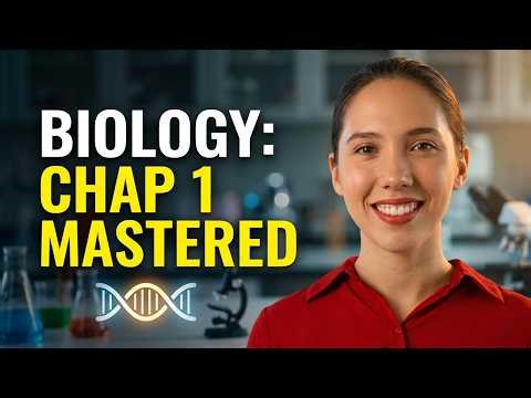 Biology Chapter 1 Complete: From Organization to the Scientific Method Biology Teacher explains