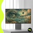 Animated Lofi Inner Ocean Eye | Live Wallpaper, Surreal Dream Landscape 4K Screensaver Video | Loop Animation | Digital Download