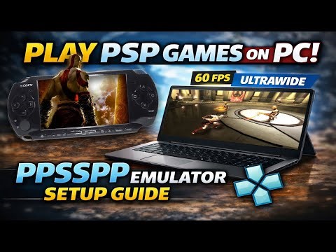 How to Play PSP Games on PC | PPSSPP Emulator Setup Guide