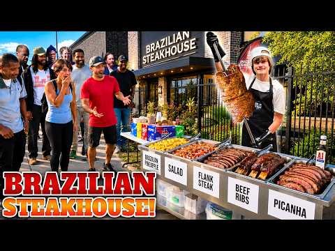 Brazilian Steakhouse For The Homeless!