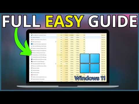 How To Stop All Background Processes In Windows 11 (Easy Fix)