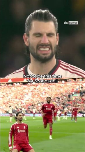 Lightning doesn't strike twice for Szoboszlai! 😅⚡️