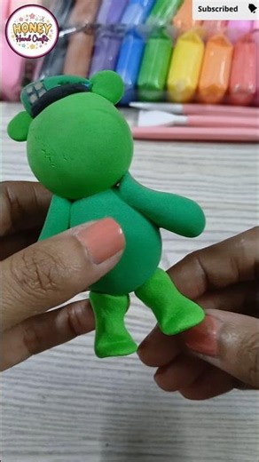 I Made Flippy from Happy Tree Friends with Clay #shortsviral #flippy