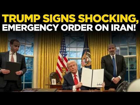 Trump LIVE | Donald Trump Declares Emergency? | Historic White House Announcement LIVE | US News