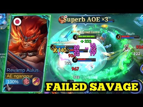 THEY COULDN’T STOP ME… 20 KILLS MANIAC!! (AULUS REVAMP) - MOBILE LEGENDS